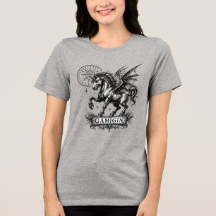 Gamigin Schattenross des Goetia-Reiches Tri-Blend Shirt