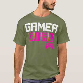 GAMING 365 Gamer Girl Tee Cute Gaming Girls