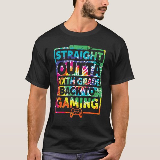 Gaming 6. Klasse T-Shirt (Vorderseite)