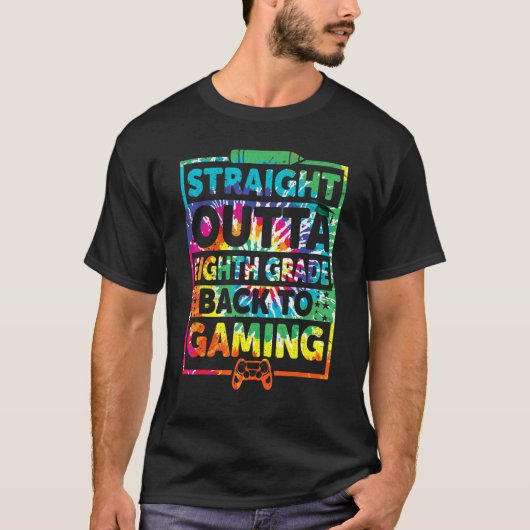 Gaming 8. Klasse des Gamers T-Shirt (Vorderseite)