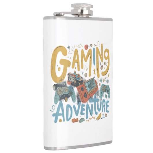 Gaming Adventure Flachmann (Rechts)