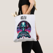 Gaming-Alien Extraterrestrisch Personalisiert Tasche (Von Nahem)