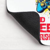 Gaming And Sleeng Gamer Valentines Day Boys Kids Mousepad (Ecke)