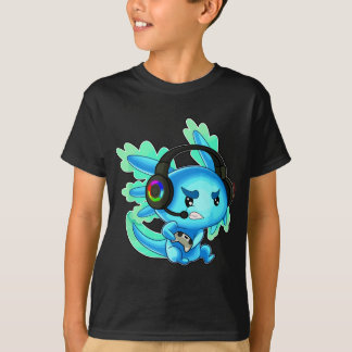 Gaming Axolotl Ambystoma Mexicanum T-Shirt