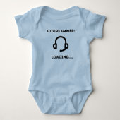 Gaming Baby - Future Gamer Loading... Strampler (Vorderseite)