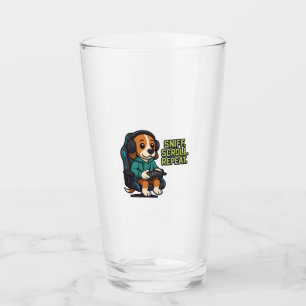 Gaming Beagle Cartoon Kapuzenpullover Gamer Hund D Glas