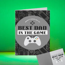 Gaming bester Vater im Personalisierten Spiel