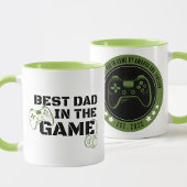 Gaming Bester Vater in der personalisierten Game-M Tasse