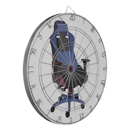 Gaming-Chair Dartscheibe (Vorderseite Links)