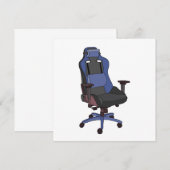 Gaming-Chair Einladung (Vorne/Hinten)