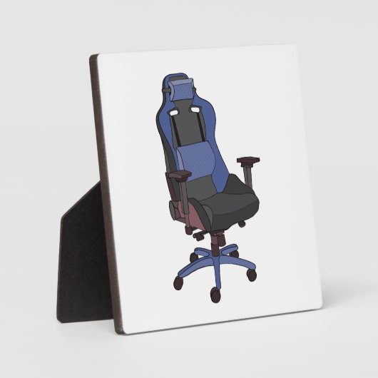 Gaming-Chair Fotoplatte (Vorderseite)