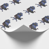 Gaming-Chair Geschenkpapier (Ecke)