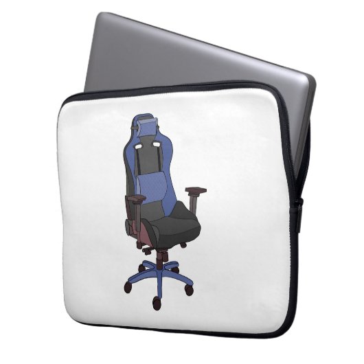 Gaming-Chair Laptopschutzhülle (Vorderseite Links)