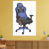 Gaming-Chair Leinwanddruck (Insitu (Wohnzimmer))