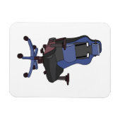 Gaming-Chair Magnet (Horizontal)