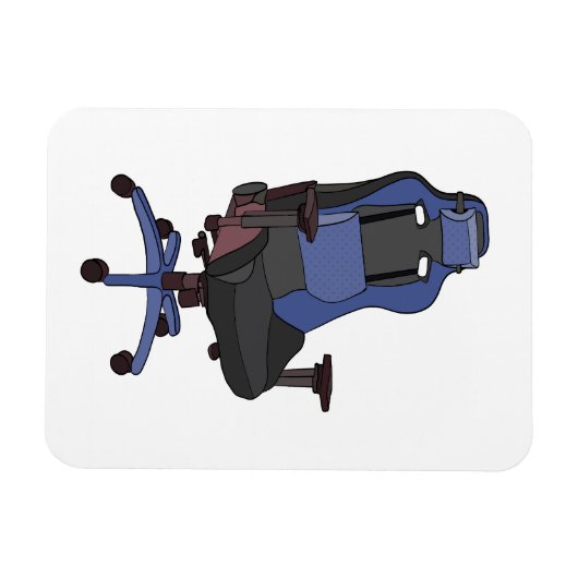 Gaming-Chair Magnet (Horizontal)
