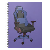 Gaming-Chair Notizblock (Vorderseite)