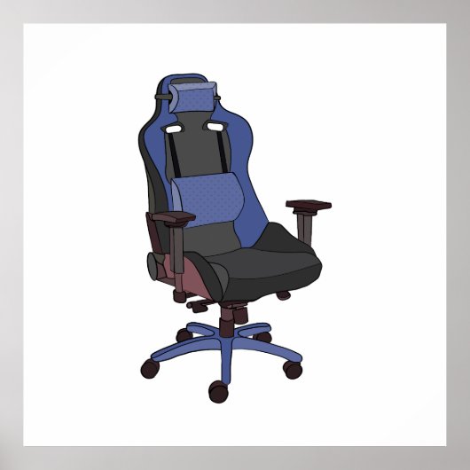 Gaming-Chair Poster (Vorne)