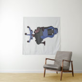 Gaming-Chair Wandteppich (Beispiel (Horizontal))