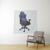 Gaming-Chair Wandteppich (Beispiel)