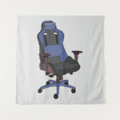 Gaming-Chair Wandteppich (Vorderseite)