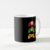 Gaming Christmas For Boys Gamer Youth Teens Men Xm Kaffeetasse (VorderseiteRechts)
