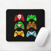 Gaming Christmas For Boys Gamer Youth Teens Men Xm Mousepad (Mit Mouse)
