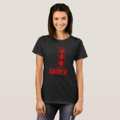 Gaming Computer Case PC Gamer T-Shirt (Vorne ganz)