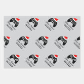 Gaming controller for gamer custom Christmas gift Geschenkpapier Set (Vorderseite 3)