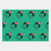 Gaming controller for gamer custom Christmas gift Geschenkpapier Set (Vorderseite)