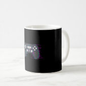 Gaming Controller Game Gamer Video Game Geschenkid Kaffeetasse (VorderseiteRechts)