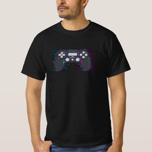 Gaming Controller Game Gamer Video Game Geschenkid T-Shirt (Vorderseite)