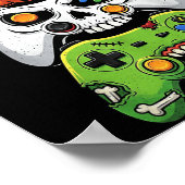 Gaming-Controller-Geschenke für Männer W Poster (Ecke)