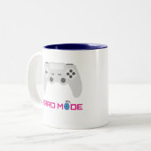 Gaming-Controller Harter Modus Zweifarbige Tasse (Vorderseite Links)