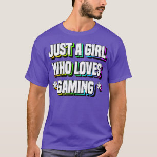 Gaming-Controller Idee Girls Gamers Players Funny T-Shirt