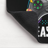 Gaming-Controller mit sonnigen Ohren Funny Easter Mousepad (Ecke)
