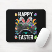 Gaming-Controller mit sonnigen Ohren Funny Easter Mousepad (Mit Mouse)