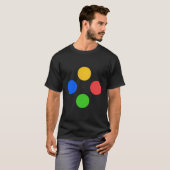 Gaming-Controller-Tasten T-Shirt (Vorne ganz)