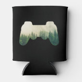 Gaming-Controller und Waldschutz Dosenkühler (Vorderseite)
