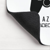 Gaming-Controller, Video-Gamer Mousepad (Ecke)