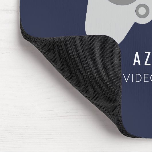 Gaming-Controller, Video-Gamer Mousepad (Ecke)