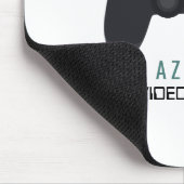 Gaming-Controller, Video-Gamer Mousepad (Ecke)