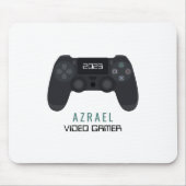 Gaming-Controller, Video-Gamer Mousepad (Vorne)