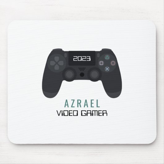 Gaming-Controller, Video-Gamer Mousepad (Vorne)
