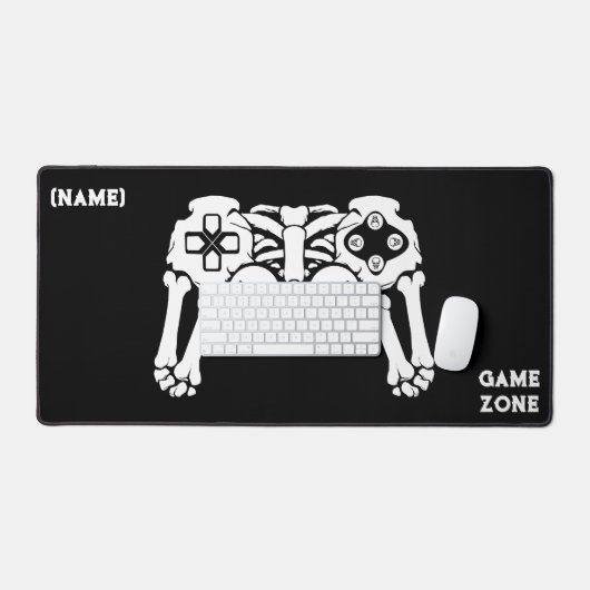 Gaming-Controller, Video-Gamer Schreibtischunterlage (Tastatur & Maus)