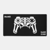Gaming-Controller, Video-Gamer Schreibtischunterlage (Vorderseite)