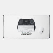 Gaming-Controller, Video-Gamer Schreibtischunterlage (Tastatur & Maus)