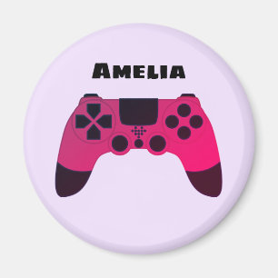 Gaming Controller Video Games Nerd Gamername Magnet