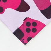 Gaming-Controller Videogames Nerd Gamer Fleecedecke (Ecke)
