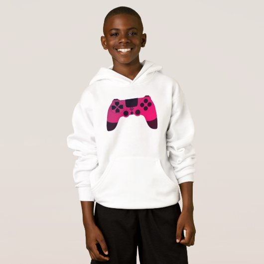 Gaming-Controller Videogames Nerd Gamer Hoodie (Vorne ganz)